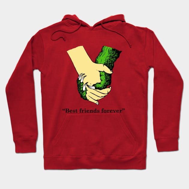 Best Friends Forever Hoodie by popcornpunk